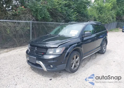 2017 Dodge Journey Crossroad Plus Awd z USA, uszkodzony, nr VIN 3C4PDDGG7HT554339